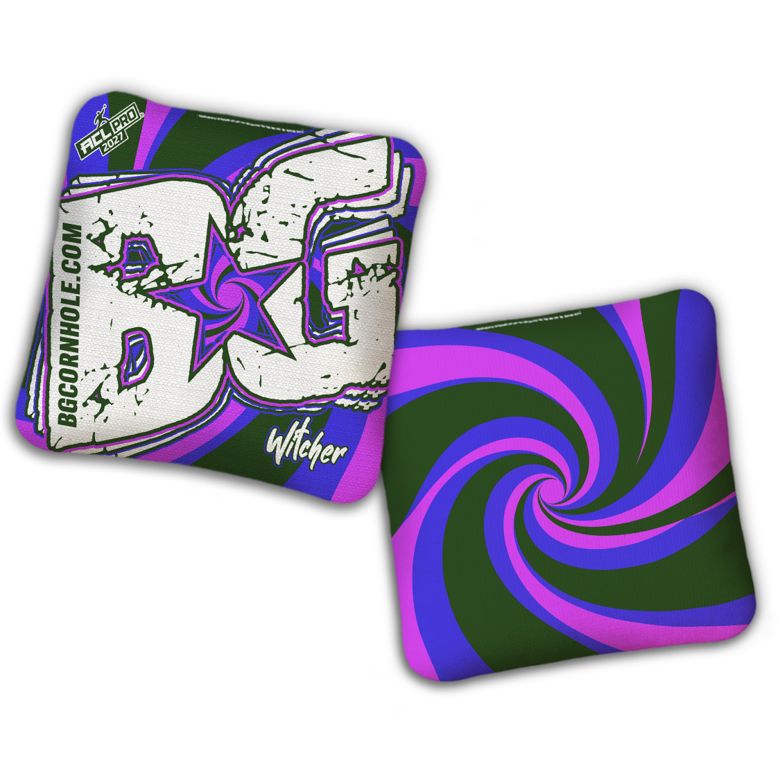 2027 ACL - BG Multiple Bag Models "FUNK SOUL" - Pro Stamped Cornhole Bags - SET OF 4 BAGS