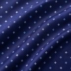 goTIELESS Ultimate Dress Shirt (Navy Polk-a-Dot)