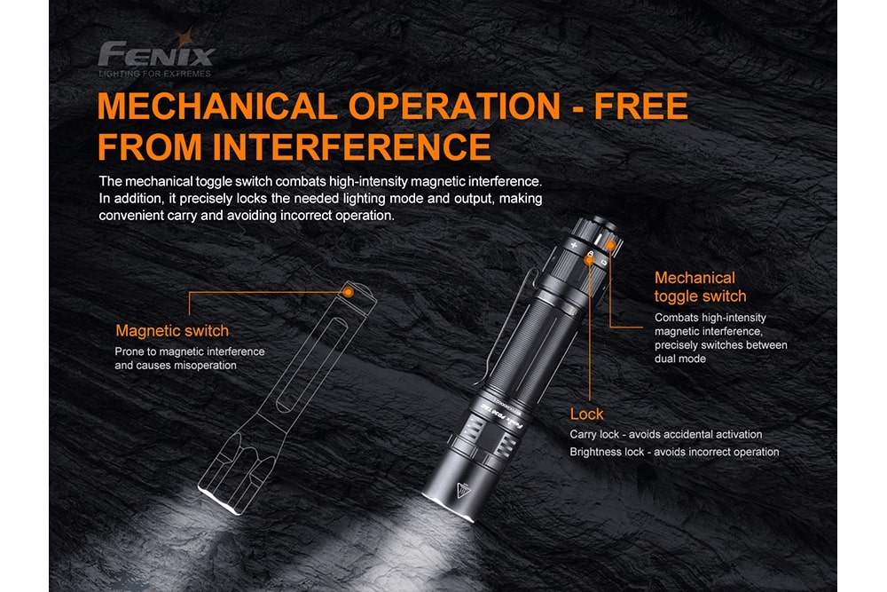 Fenix PD36 TAC Tactical Flashlight