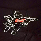 Fighter Plane Budweiser Beer Neon Signs