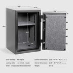FireShield Large Fire Protection Safe