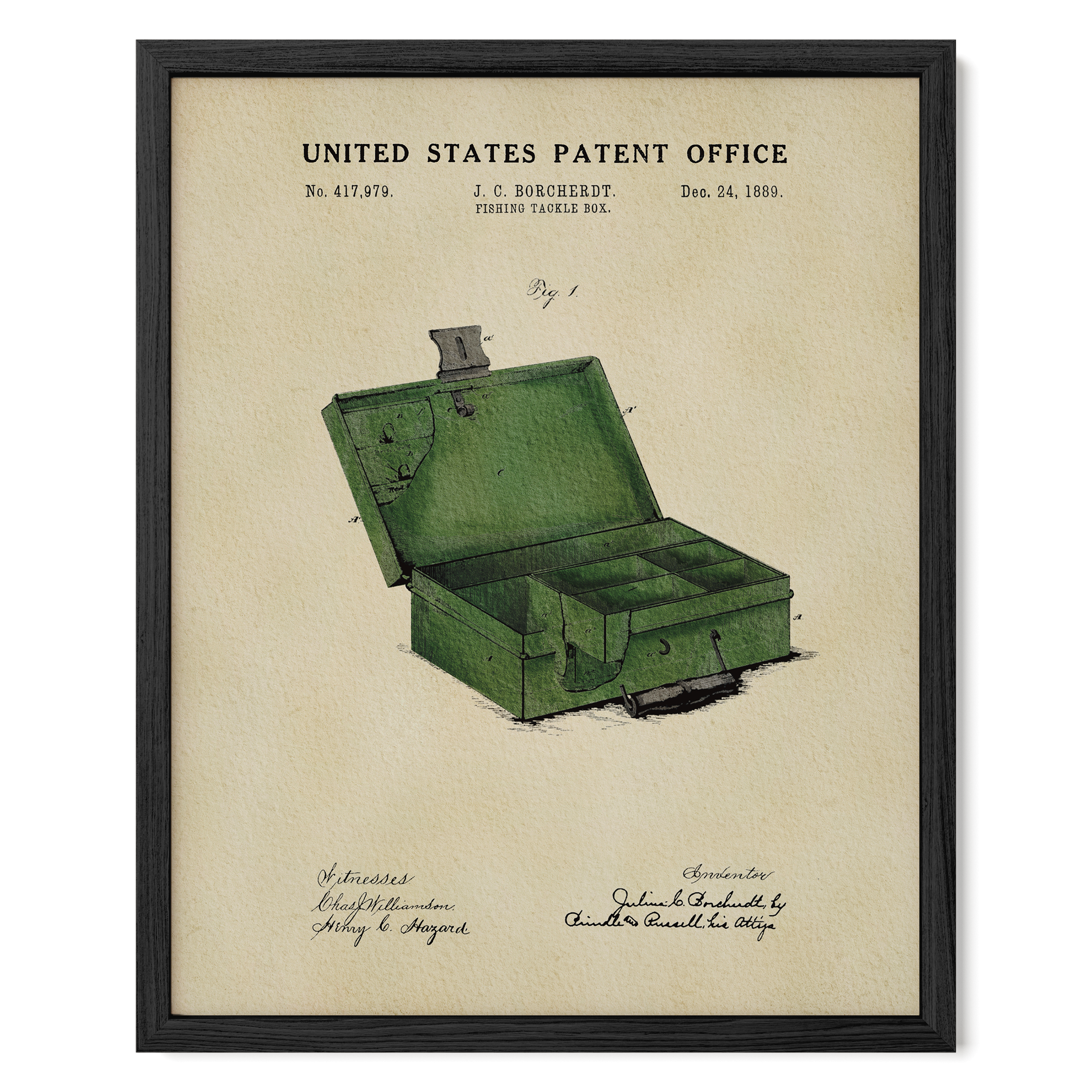 Fishing Tackle Box (1889)