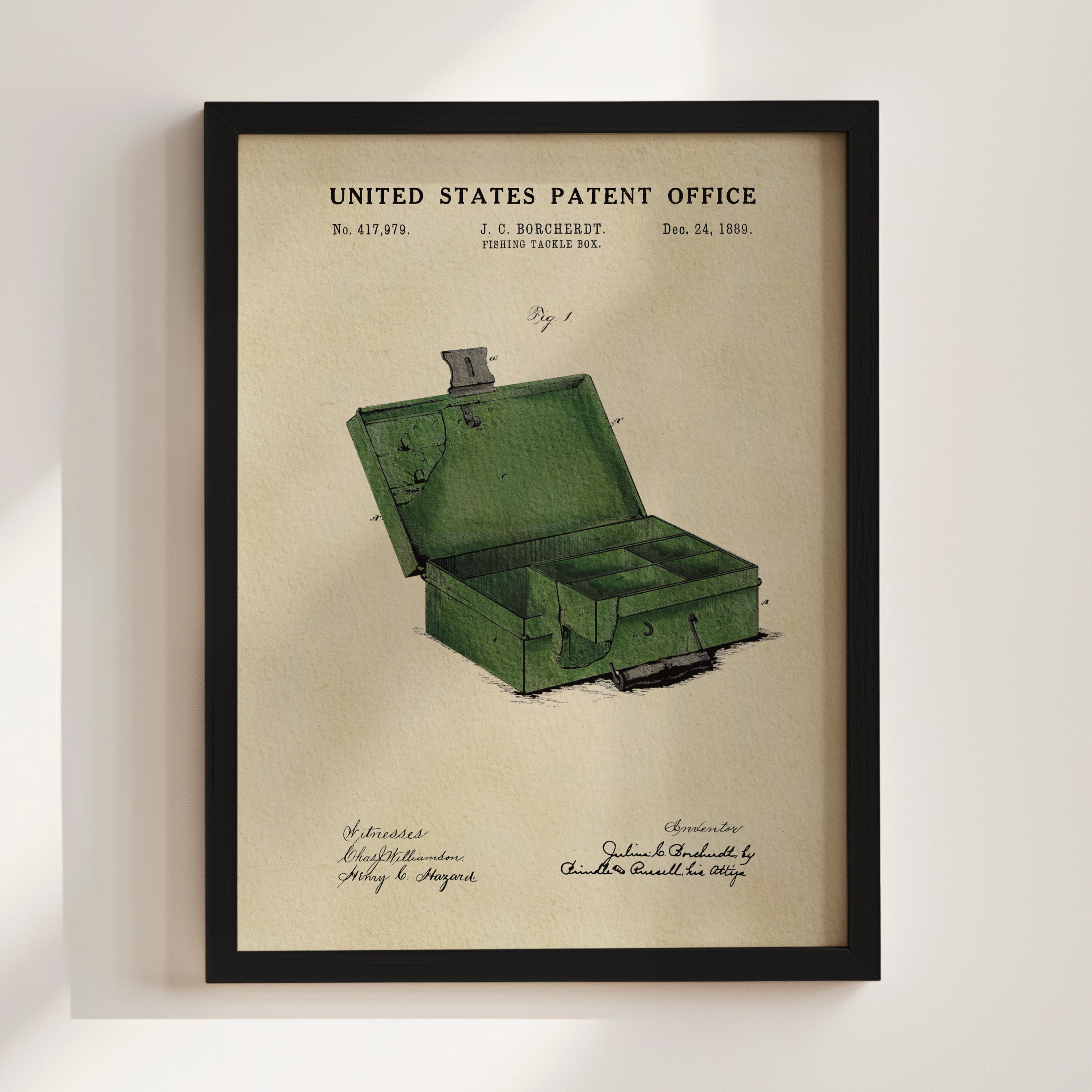 Fishing Tackle Box (1889)
