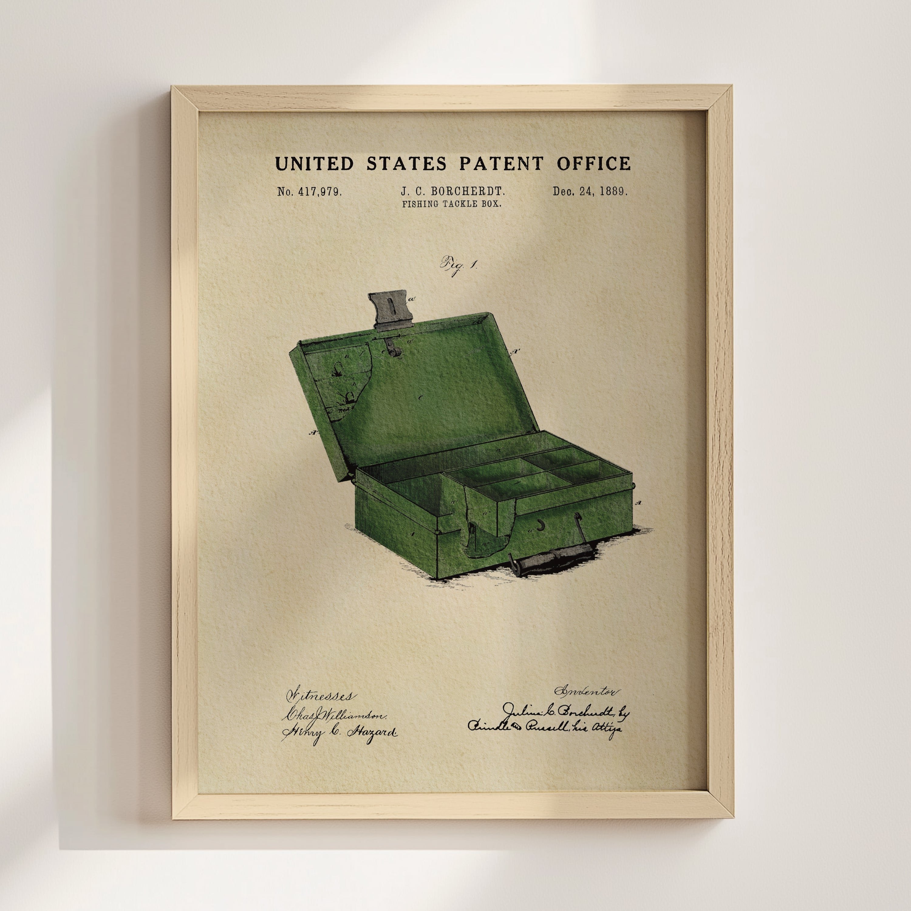Fishing Tackle Box (1889)