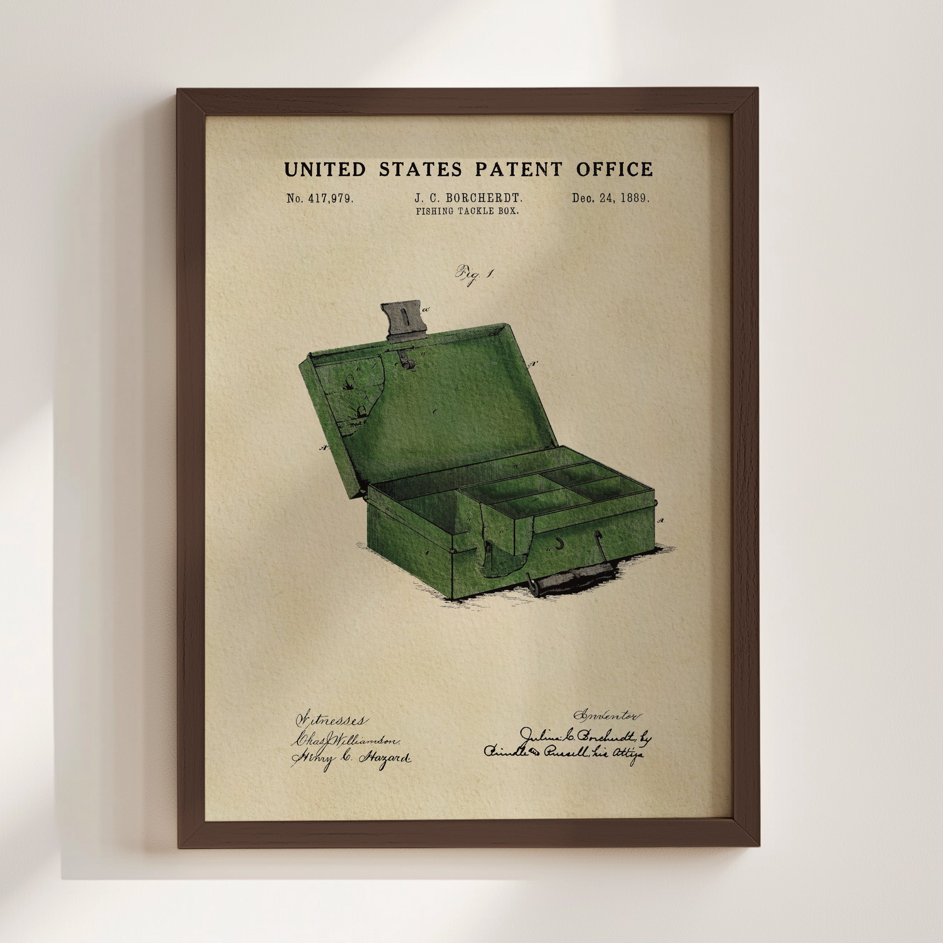 Fishing Tackle Box (1889)