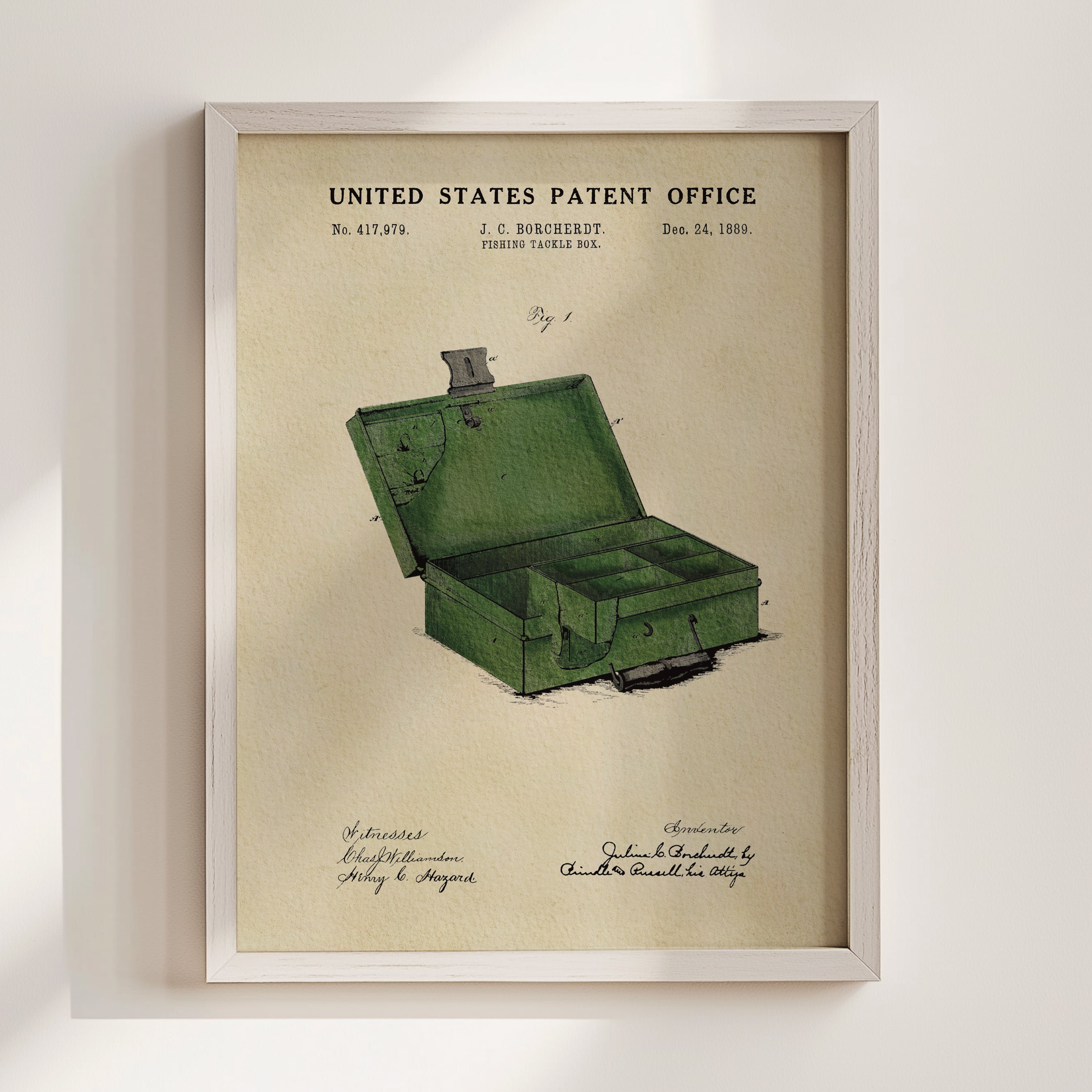 Fishing Tackle Box (1889)