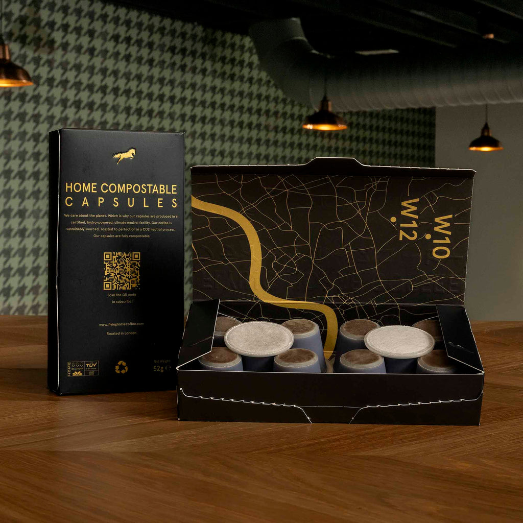 Flying Horse Pods: Organic Espresso (10x)