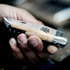 Forge de Laguiole 12 cm Picnic Knife Olive Wood