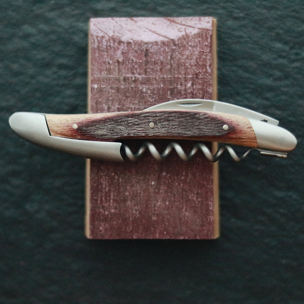 Forge de Laguiole Corkscrew Oak Barrel Wood - Satin