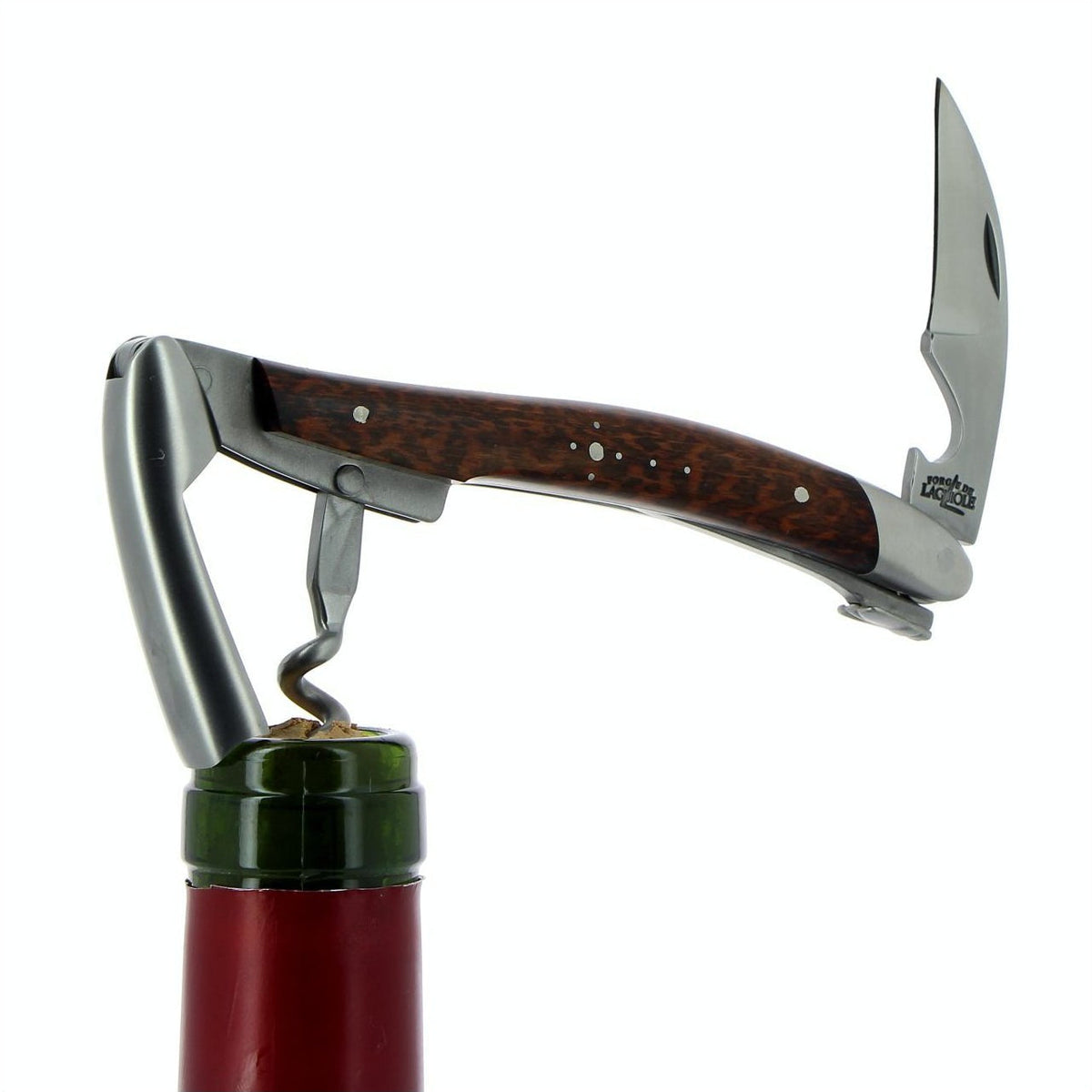 Forge de Laguiole Corkscrew Snakewood Handle - Satin