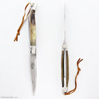 Forge de Laguiole Tradition 11 cm Brut de Forge Aubrac Cattle Horn Tip