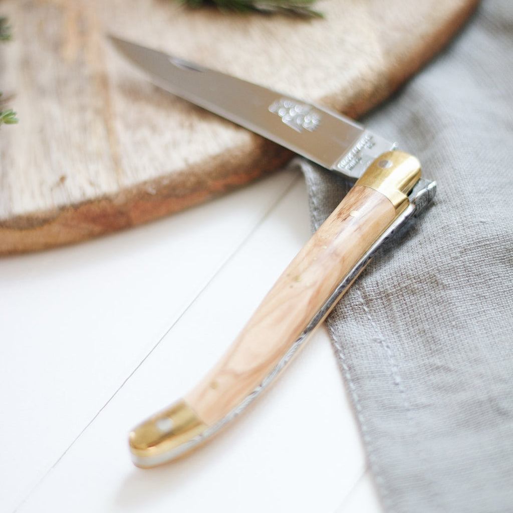 Forge de Laguiole Tradition 11 cm Olive Wood