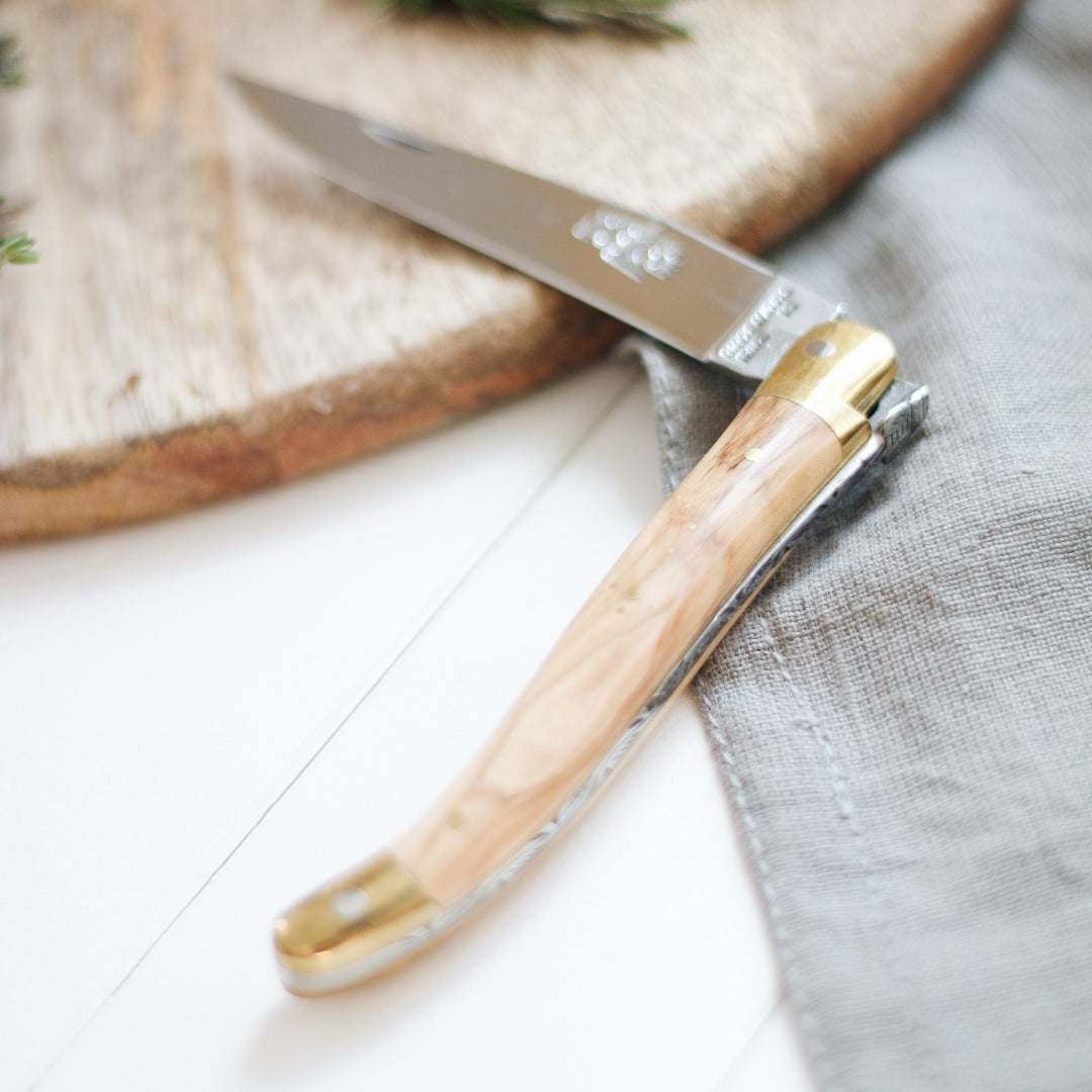 Forge de Laguiole Tradition 11 cm Olive Wood