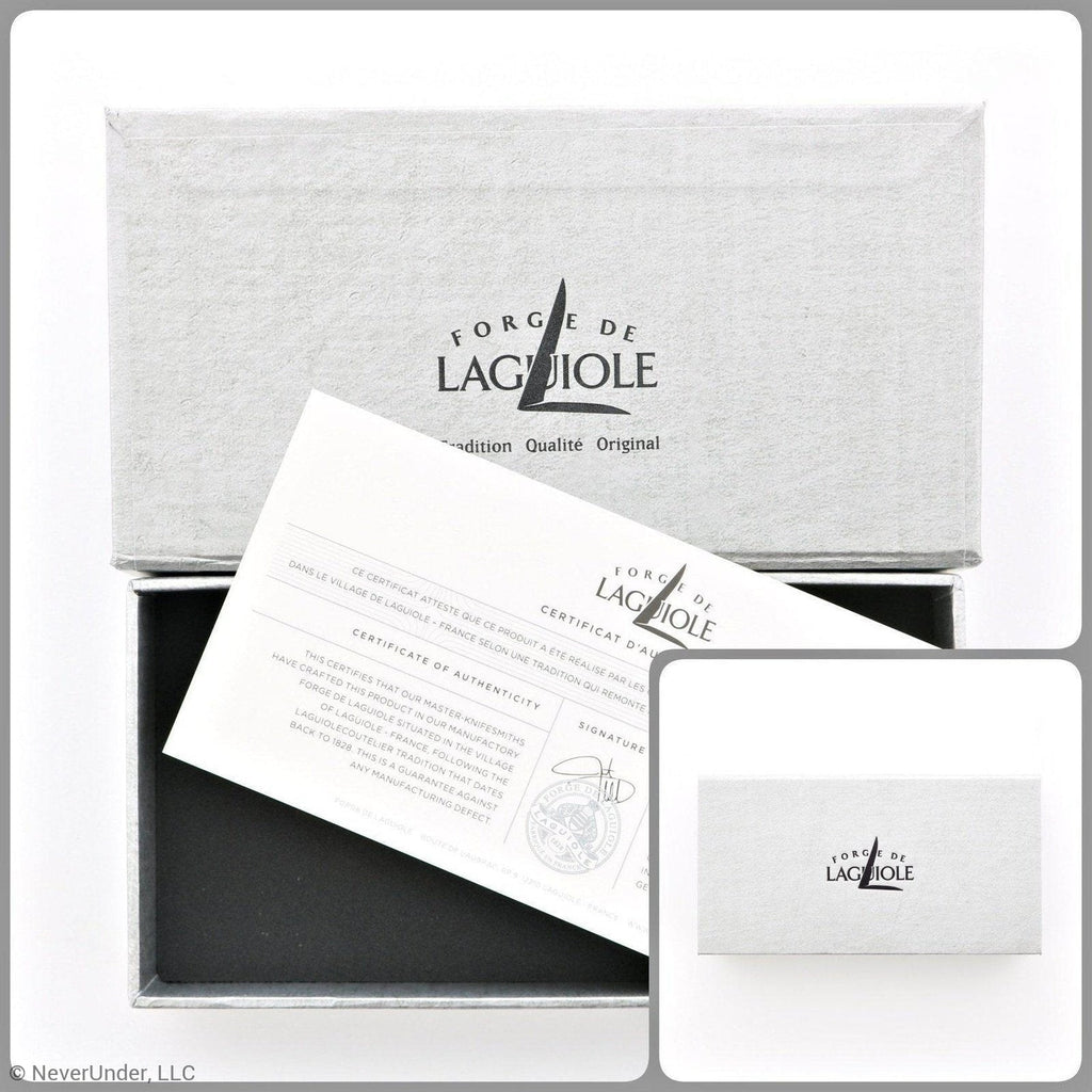 Forge de Laguiole Tradition 12 cm Dark Horn Tip