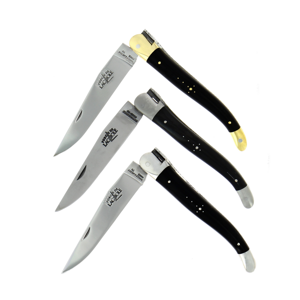 Forge de Laguiole Tradition 12 cm Dark Horn Tip