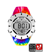 Coliseum Fit™ Forum - Samadelic Tie-Dye Edition (White/Black) Watch