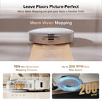 Roborock Qrevo CurvX Robot Vacuum with Multifunctional Dock 3.0 Thermo+