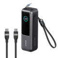 Anker Laptop Power Bank (25K, 165W, Built-In and Retractable Cables)