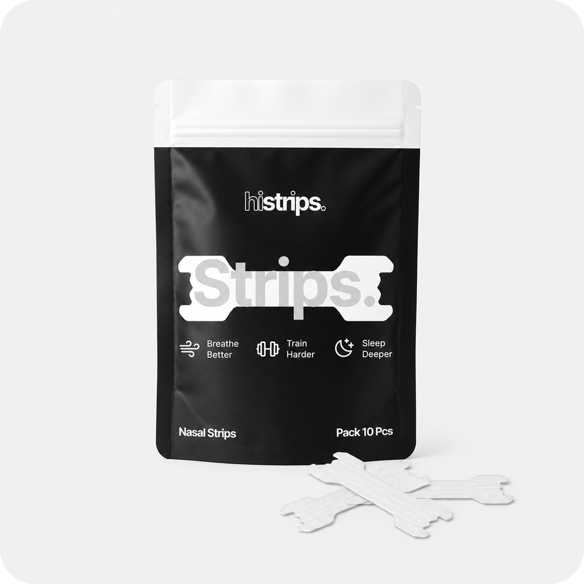 White Nasal Strips