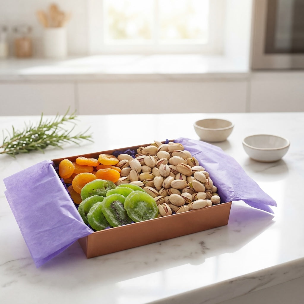 Dried Fruit and Pistachio Gift Tin