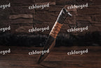 Hand Forged Viking Knife - 5.5" Blade with Boar's Head Hilt - Pocket Dagger - Cosplay Item - Sharp Blade - Birthday Gift - Medieval knife