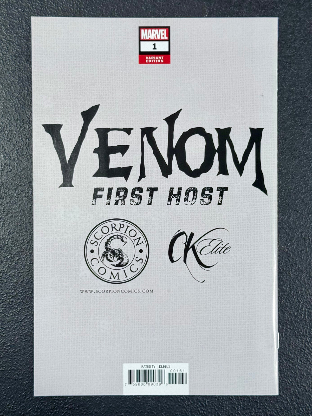 Venom First Host #1 Gabriele Dell'Otto Variant Marvel Comics 1st App Tel-Kar