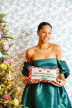 Tell Me What You Want Needlepoint Pillow