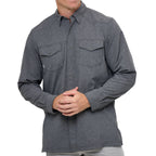 Caviar Pearl Snap Shirt | Long Sleeve