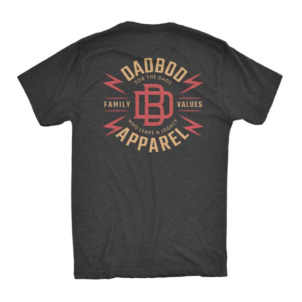 Family Values Shirt (Heathered Black)