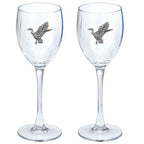 Mallard Ducks Goblets (Set of 2)