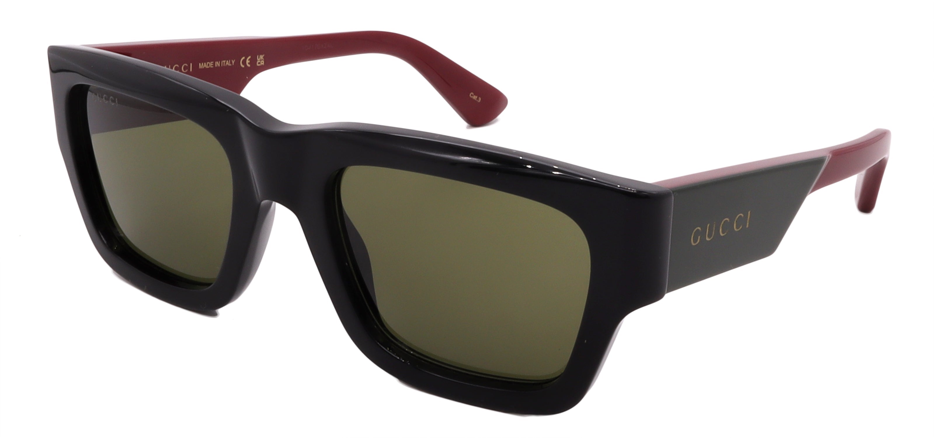 Gucci Sunglasses GG1668S-003-52-21-145 Non-Polarized