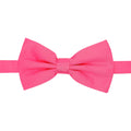 Gia Fuchsia Satine Adjustable Bowtie