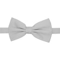 Gia Silver Satine Adjustable Bowtie