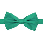 Gia Teal Satine Adjustable Bowtie