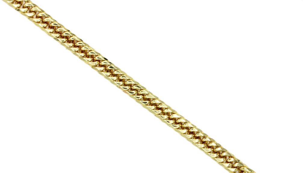 Miami Cuban Link Chain Bracelet 18K Gold Plated Stainless Steel Double Link Men Jewelry
