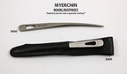 Myerchin Marlinspike with Leather Sheath
