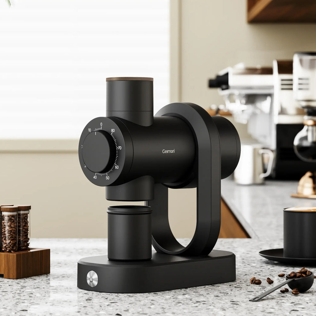 Geimori GU64 Flat Burr Coffee Grinder | Professional Single Dose Grinder