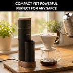 Geimori T38 Plus Electric Coffee Grinder | Compact Plug-in Grinder