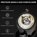 Geimori T38 Battery Coffee Grinder | Cordless Precision Grinder