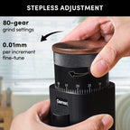Geimori T38 Battery Coffee Grinder | Cordless Precision Grinder