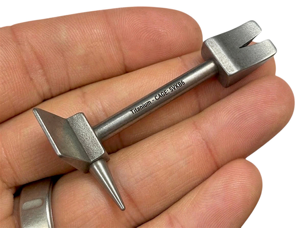 2" Ti Hooligan Forced Entry Tool - Titanium - Worlds Smallest! ( Limited Stock! )