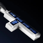 Gemstone Cross Pendant - Sapphire