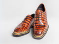 Maurice Custom Ghost Alligator Oxford - Cognac