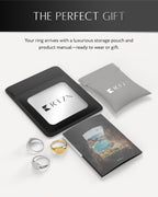 Square Signet Rings (Oxidized)