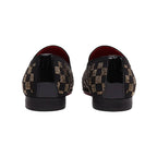 Barocco Glam Ties Men's Loafers - Black/Gold