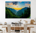 Glamorous Landscape Canvas Wall Art, Forest Canvas Print