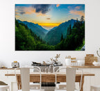 Glamorous Landscape Canvas Wall Art, Forest Canvas Print