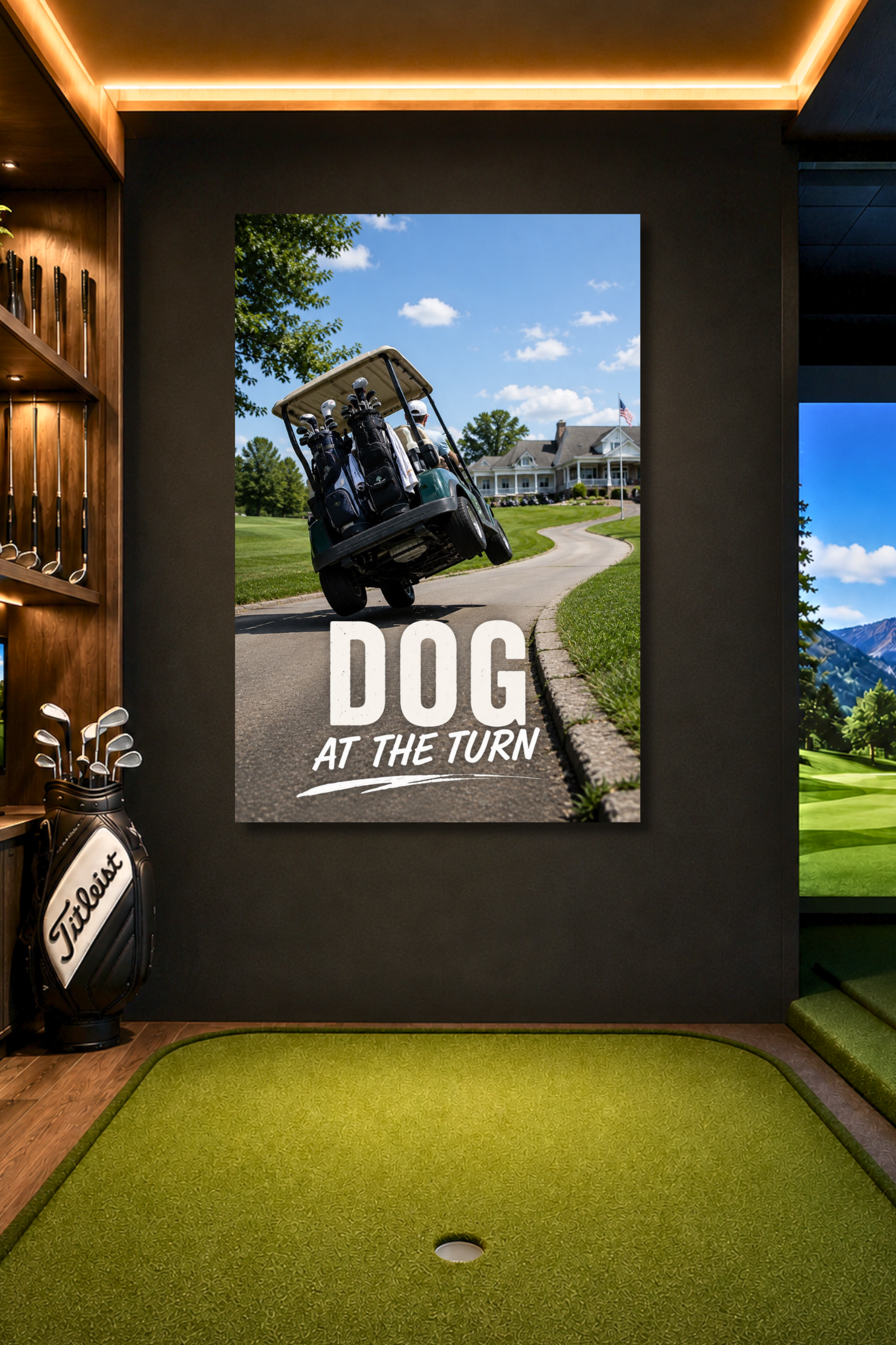 Dog At The Turn