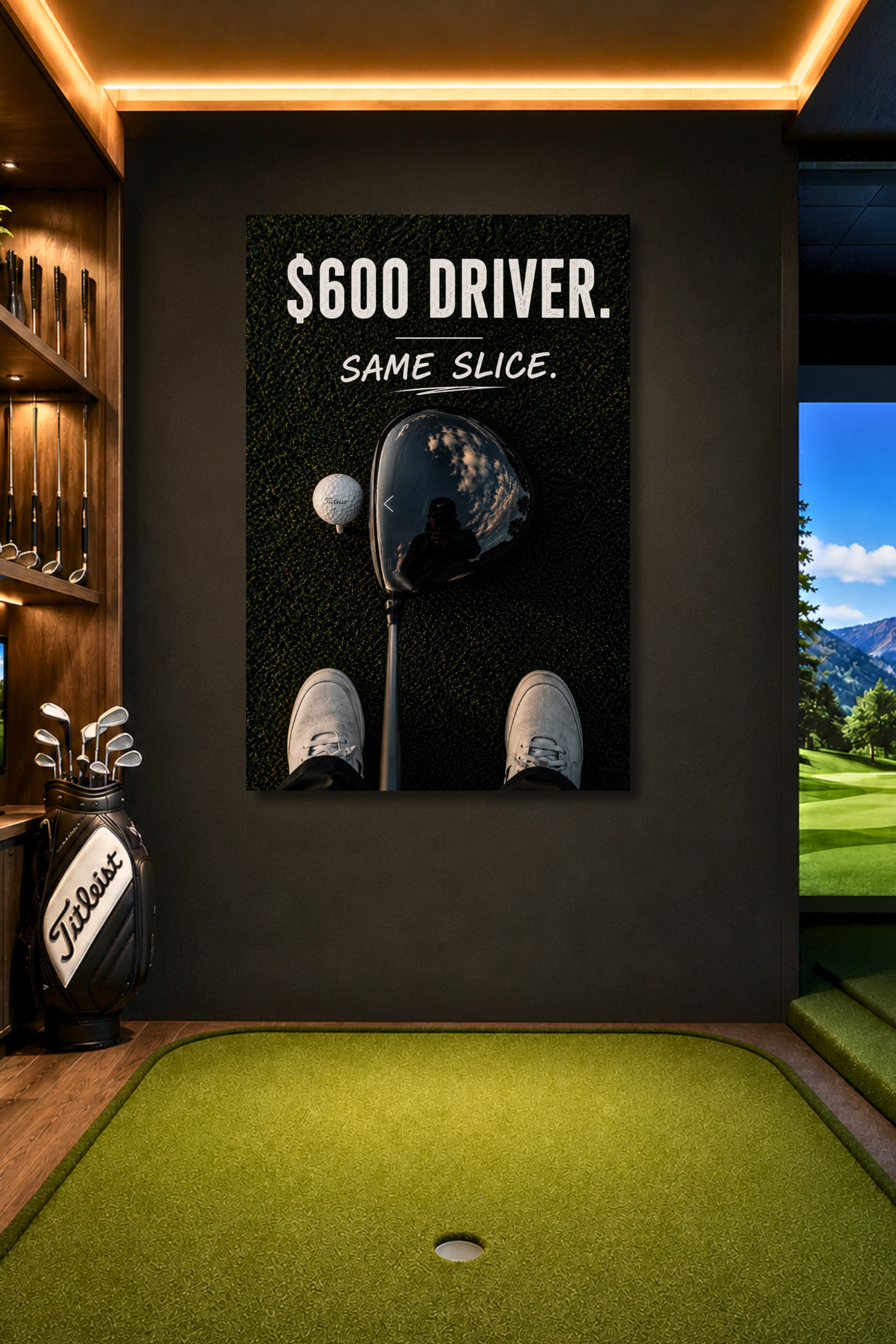 $600 Driver, Same Slice.