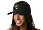 Green Bay Trucker Hat  |  Black GB Cheese X Snapback